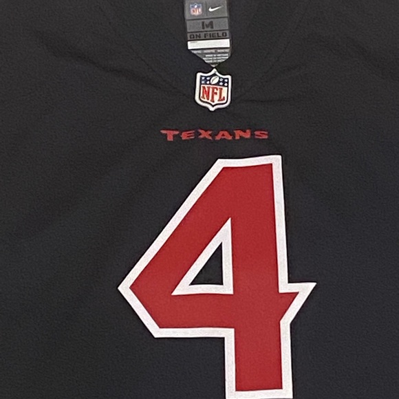 Nike NFL Houston Texans Jersey #4 Deshaun Watson Size Medium Youth (10/12) NWT - Picture 3 of 7